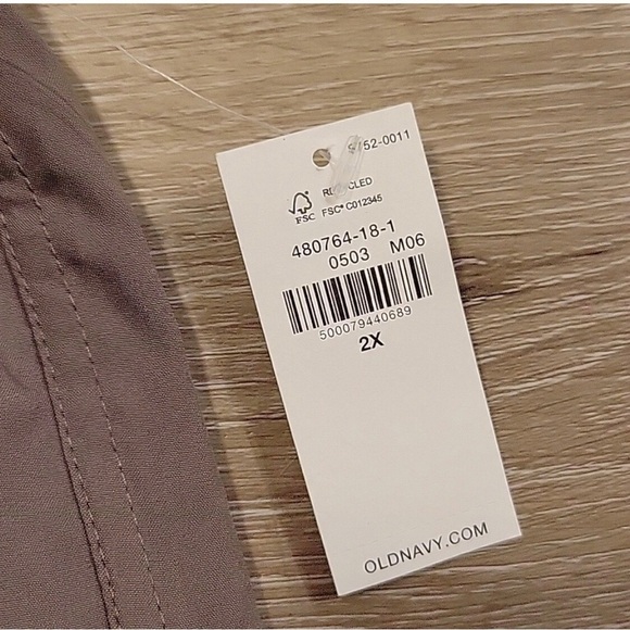 🫧NWT MIDRISE STRETCH JOGGERS OLD NAVY SIZE 2 XL COLOR “TEMPLE STONE”🫧 - Picture 2 of 9